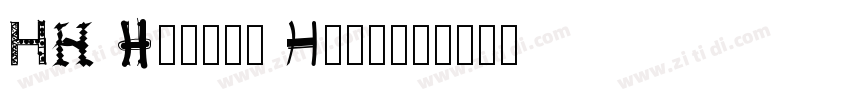 HS Alnada Medium字体转换
